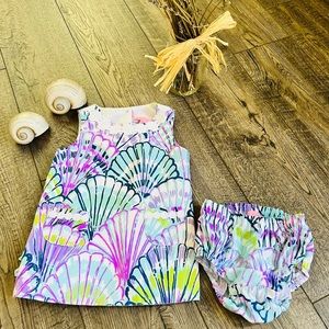 Baby Lily Pulitzer Shell Dress- Great used condition 6-12 months